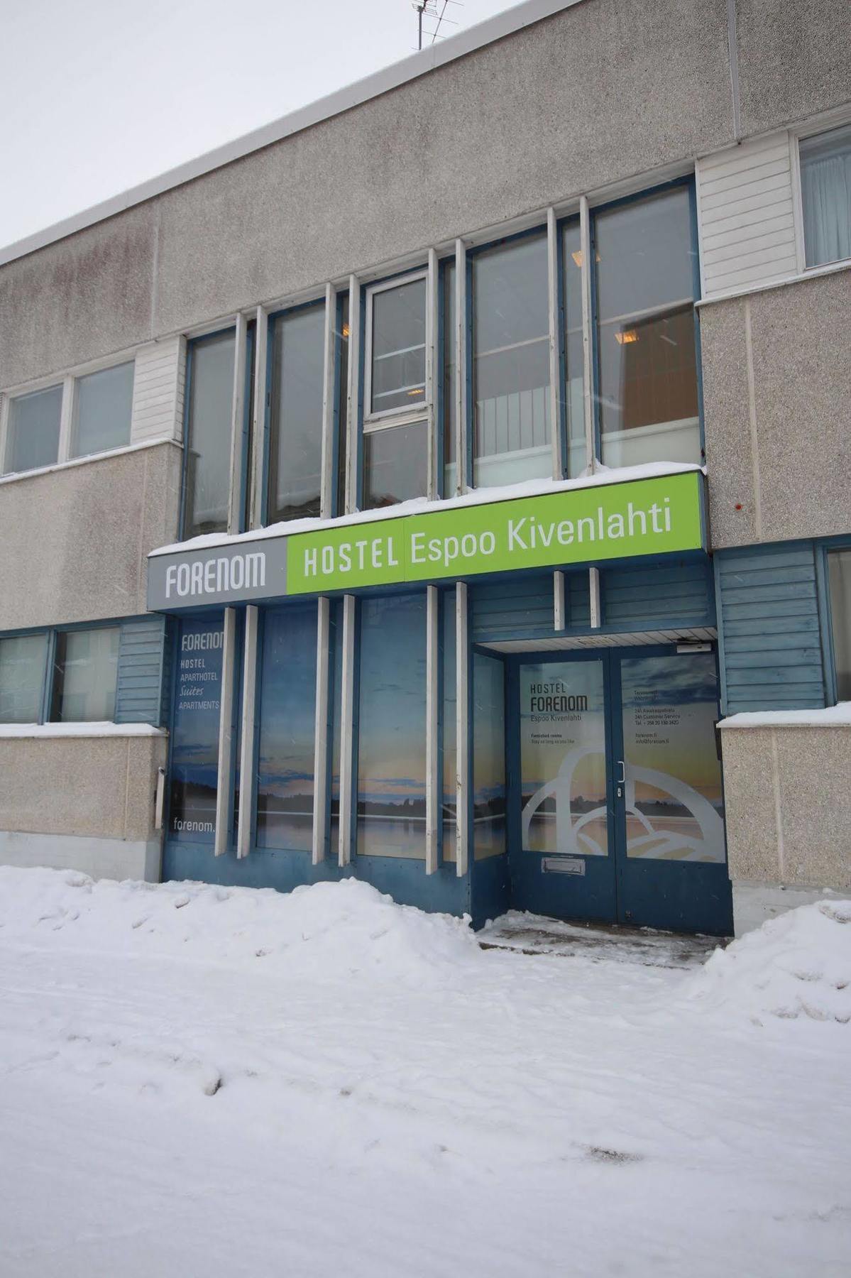 Forenom Hostel Espoo Kivenlahti 外观 照片